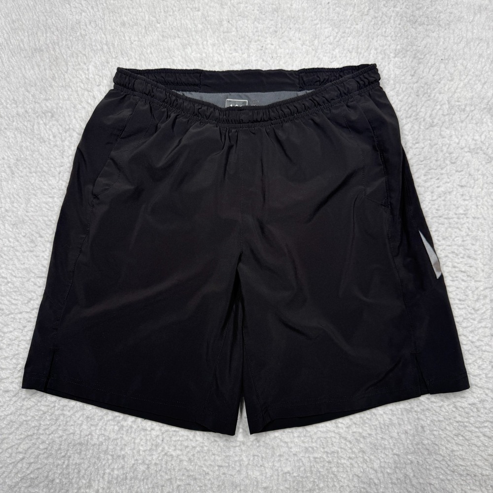 REI Co-op Running Athletic Gym Shorts w/ Liner Black Men's Size M 8.5" Inseam